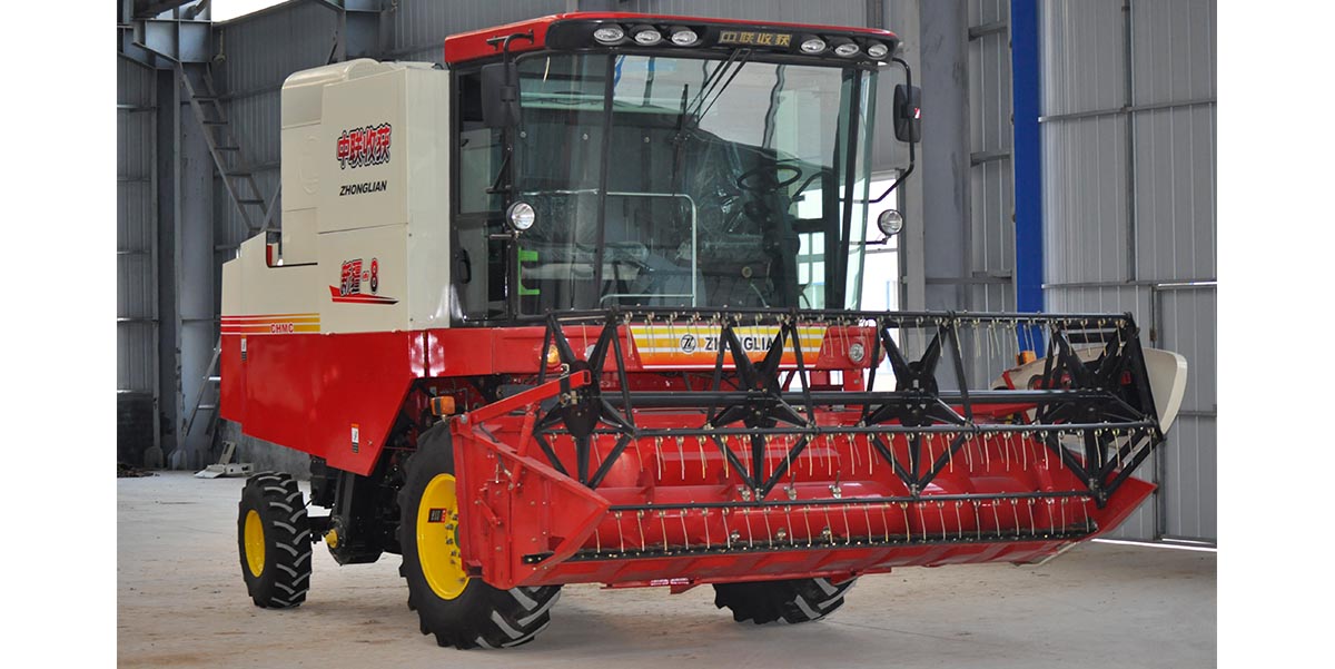 中聯收獲新疆4LZ-8A 自走輪式谷物聯合收割機